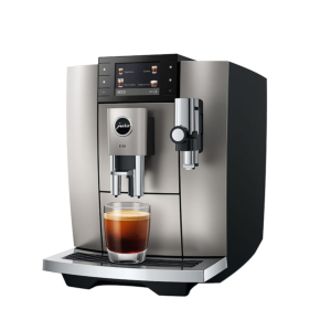 Jura E8 Automatic Coffee Machine - Midnight Silver