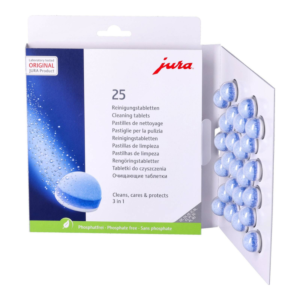 Jura 3-Phase Cleaning Tablets 25pk Blister